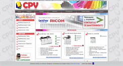 Desktop Screenshot of cpvcopiadoras.com